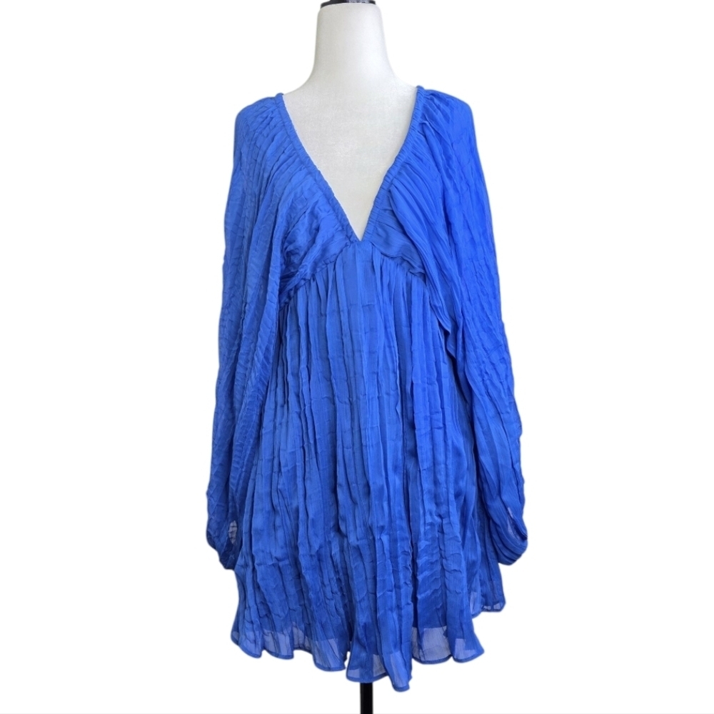 Le Lis sweetheart balllon sleeves dress